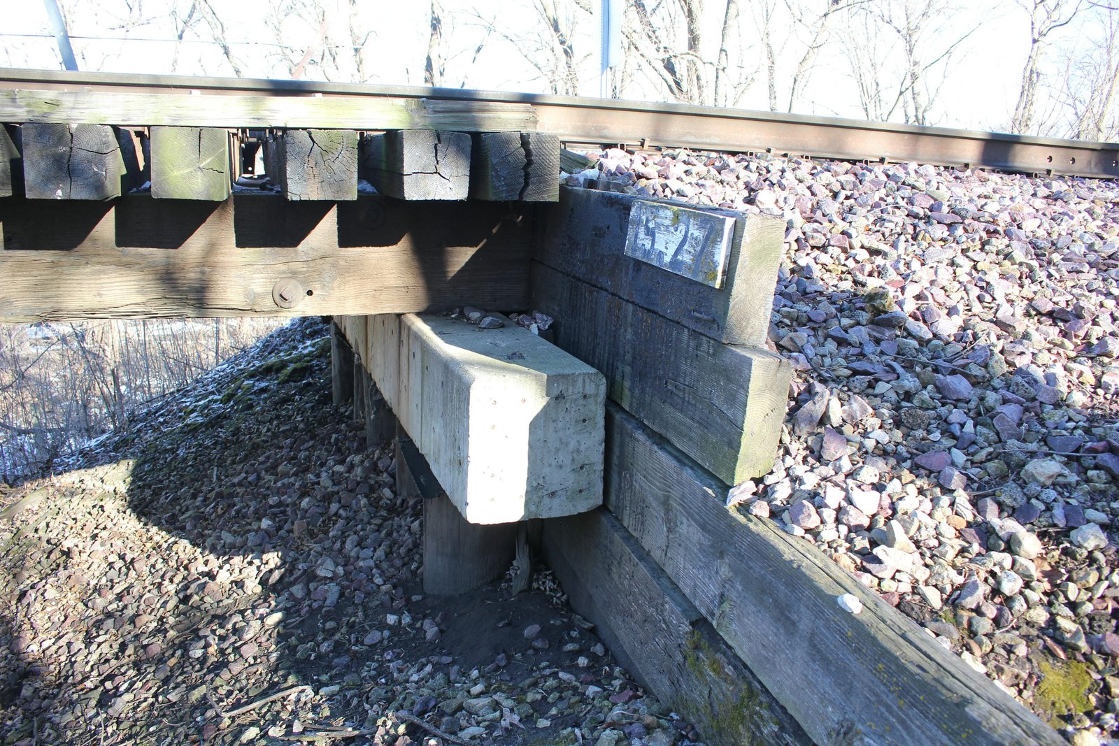 East abutment